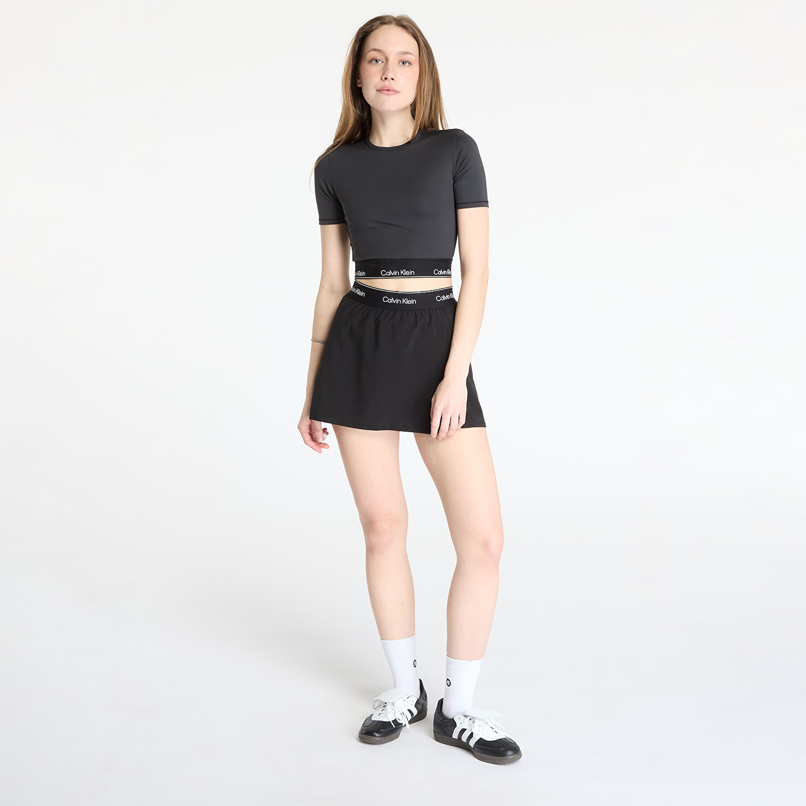 Sukně Calvin Klein Wo - Skort Black