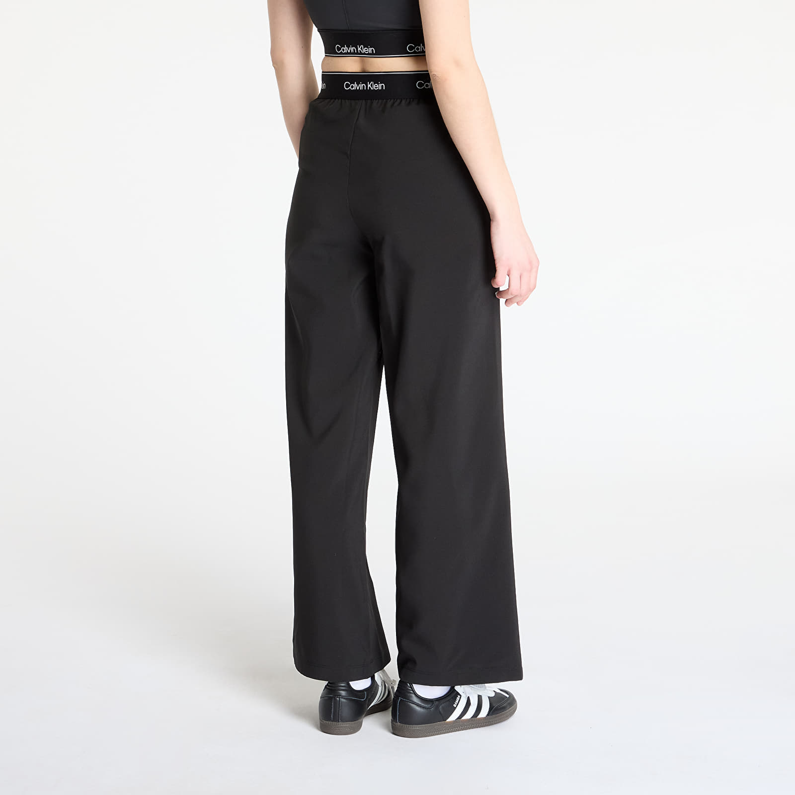 Hosen und Jeans Calvin Klein Sport Wo - Wide Leg Pant Black