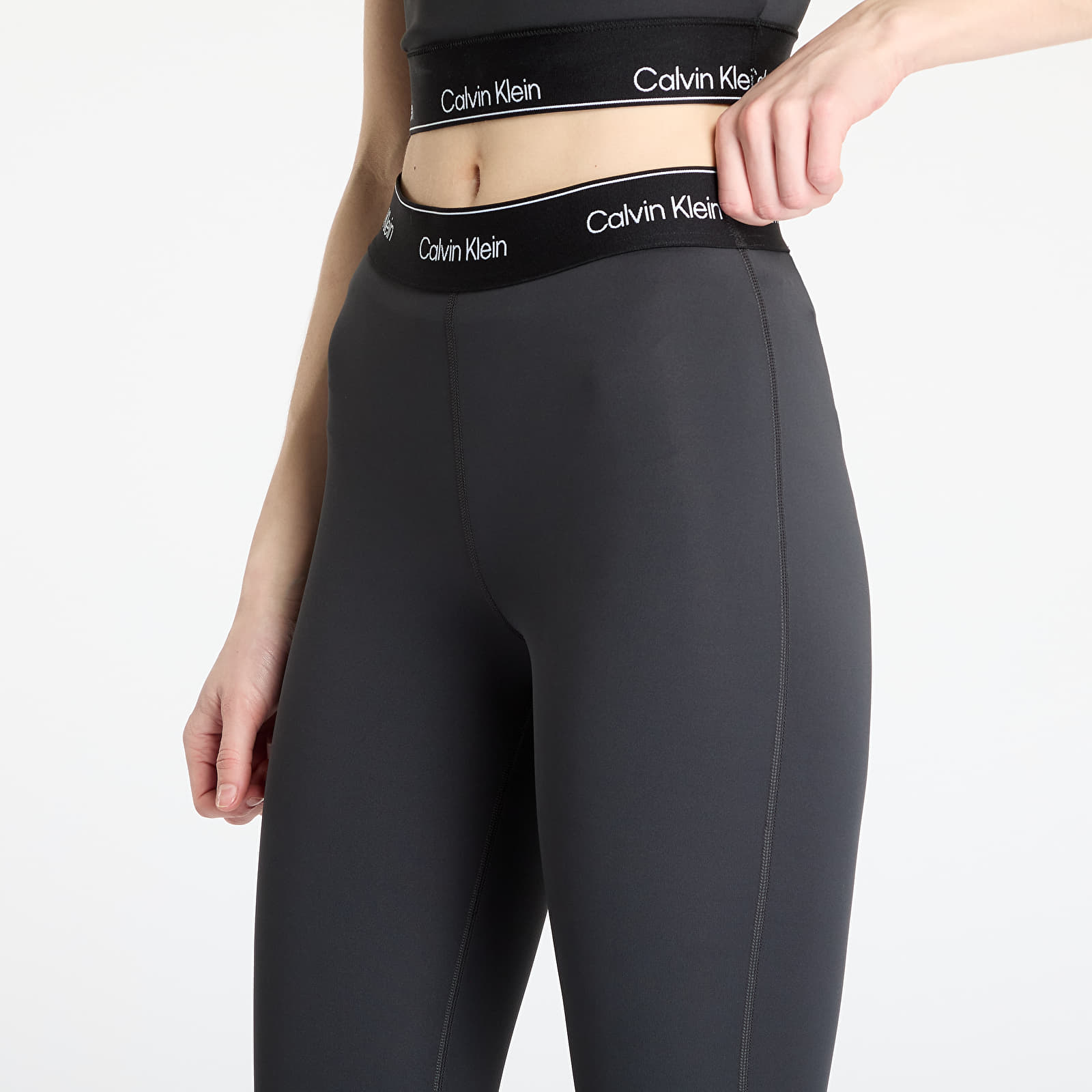 Legingi Calvin Klein Sport Modern Sport High Rise Leggings Black