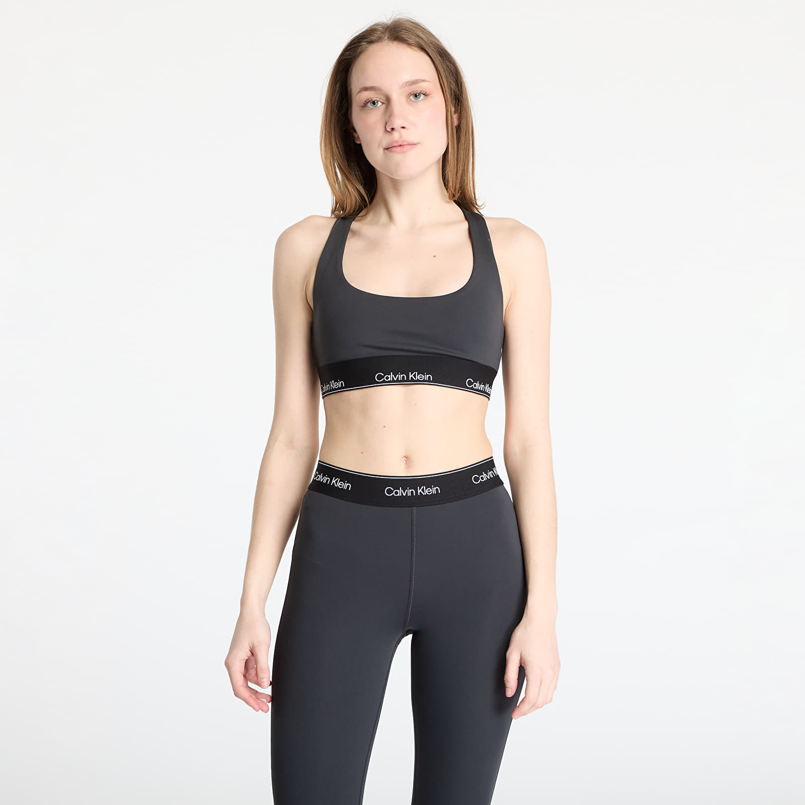 Podprsenky Calvin Klein Sport Modern Sport Medium Support Bra Black