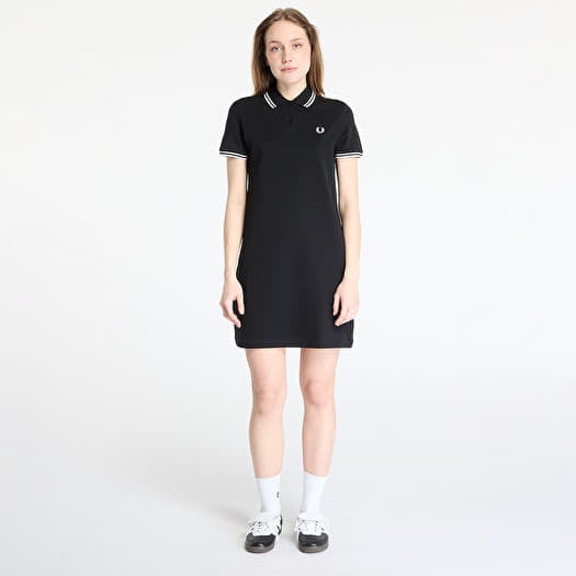 FRED PERRY The Twin Tipped Dress Black