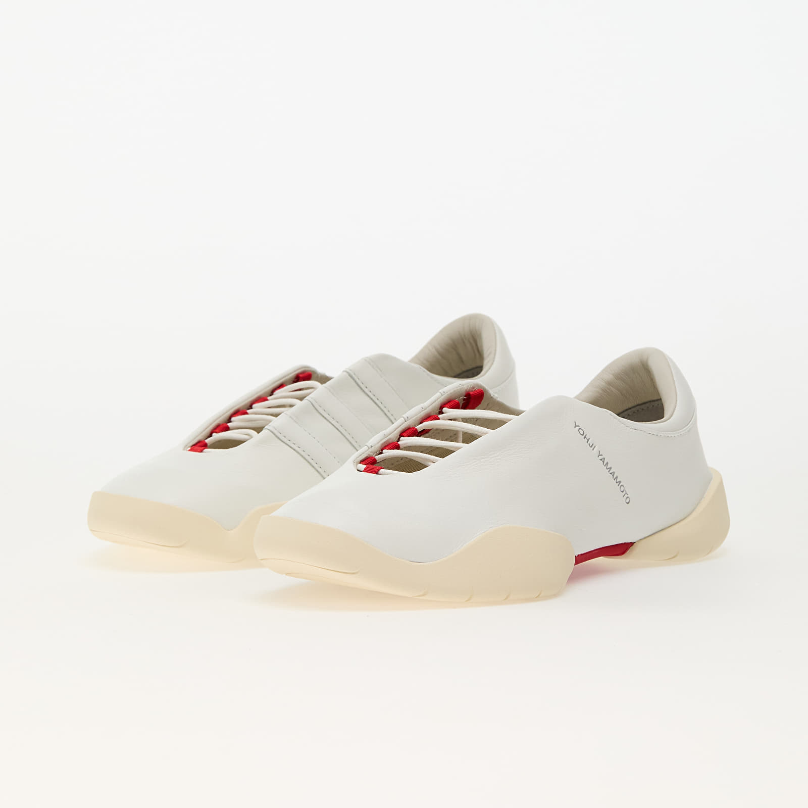 Férfi cipők Y-3 Regu Mary Jane  Core White/ Crew White/ Better Scarlet
