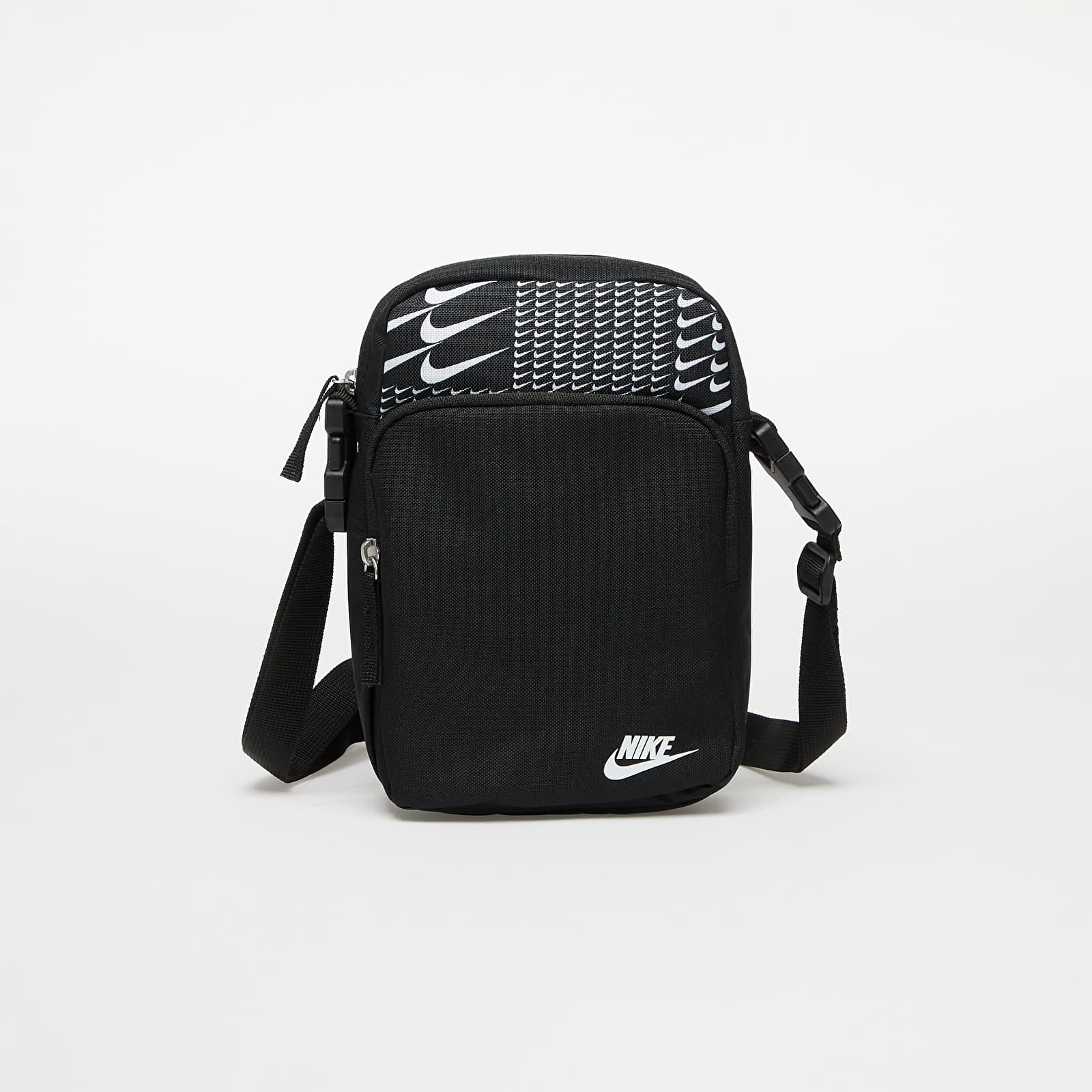 Tašky přes rameno Nike Heritage Crossbody Bag 4L Black/ White/ White