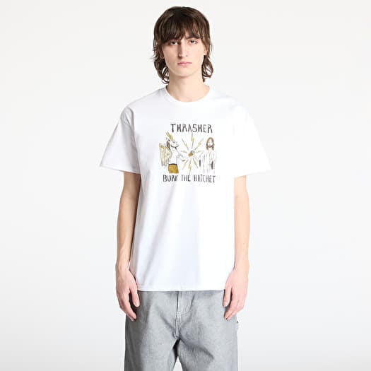 Maglietta Thrasher x Toy Machine B.T.H. T-Shirt White