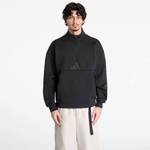 Mikina adidas Z.N.E. Half Zip Hoodie Black