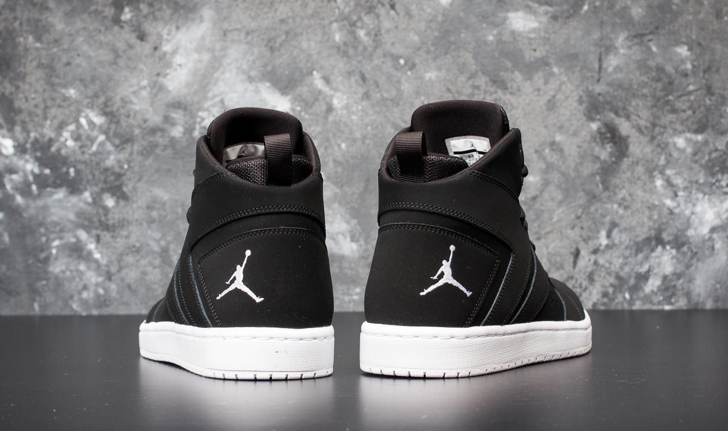 Men s shoes Jordan Flight Legend Black White Footshop