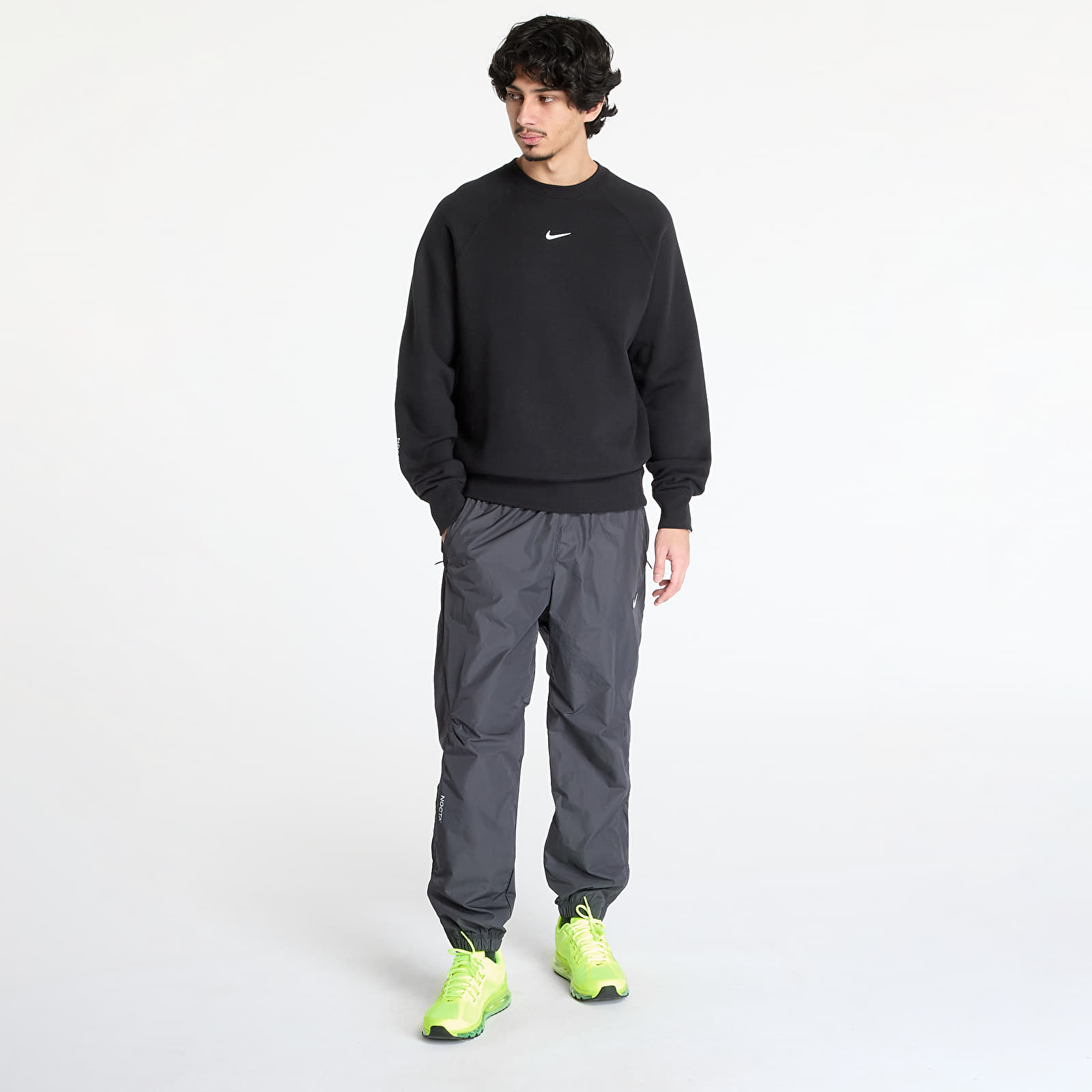 Bluzy Nike x NOCTA Men's Fleece CS Crew Black/ White