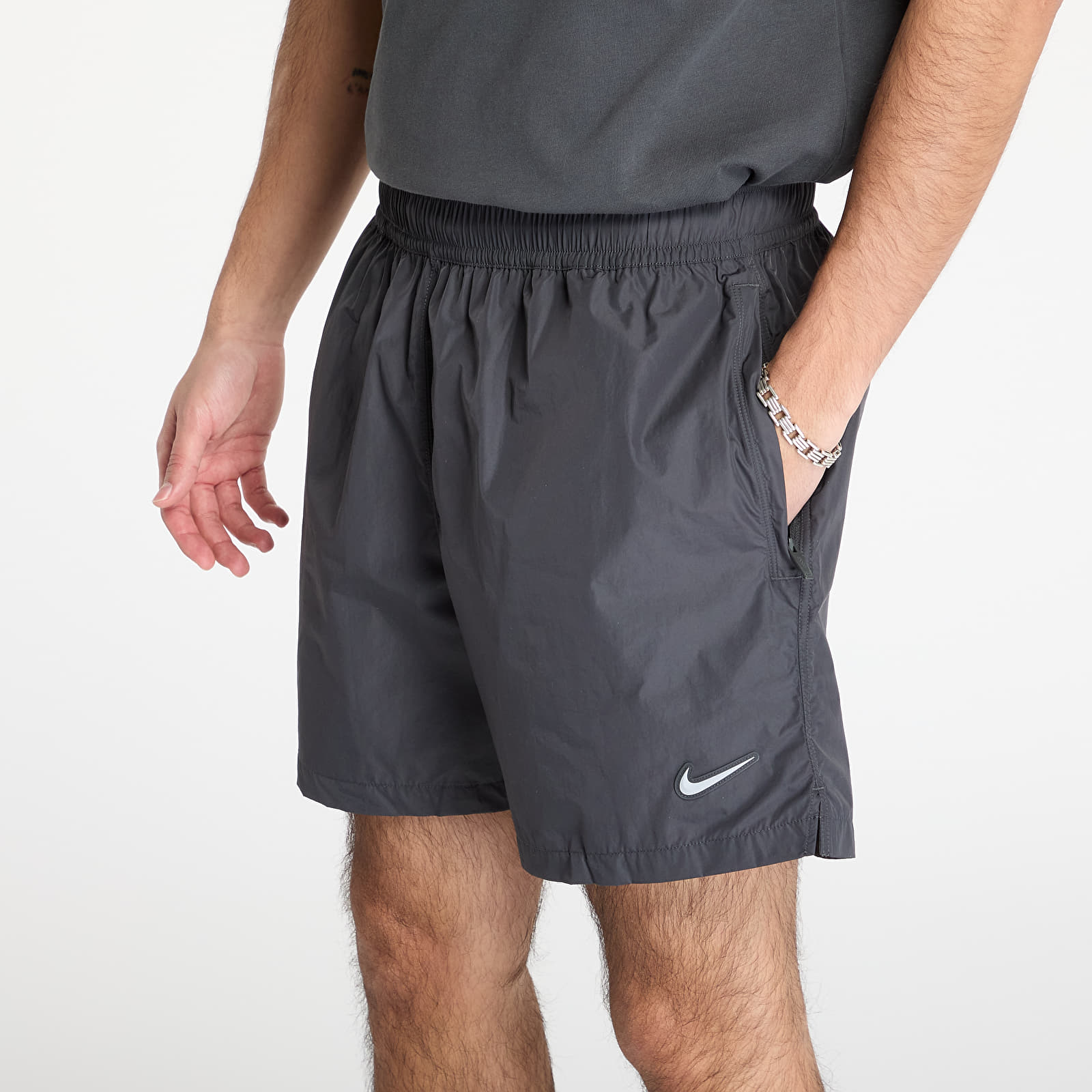 Šortky Nike x NOCTA Cardinal Nylon Shorts Anthracite/ Iron Grey/ Wolf Grey/ Wolf Grey