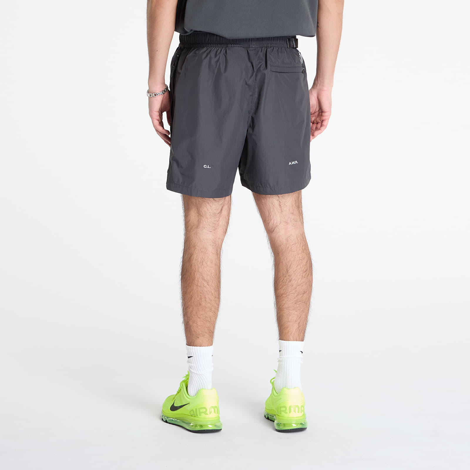 Šortky Nike x NOCTA Cardinal Nylon Shorts Anthracite/ Iron Grey/ Wolf Grey/ Wolf Grey