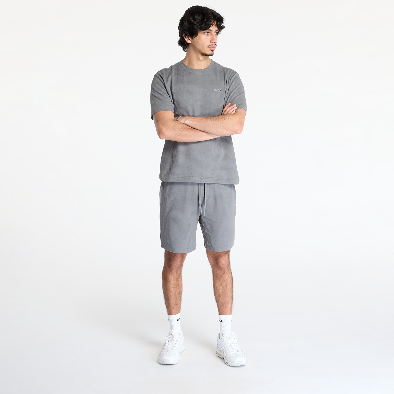 Šortky Hugo Boss Austin Shorts Grey