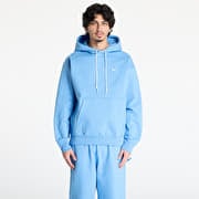 Nike Solo Swoosh Men's Fleece Pullover Hoodie University Blue/ White