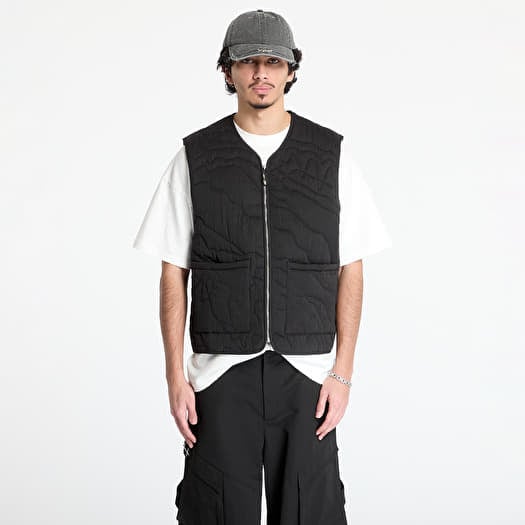 Väst FTSHP Silver Lining Quilted Vest UNISEX Black