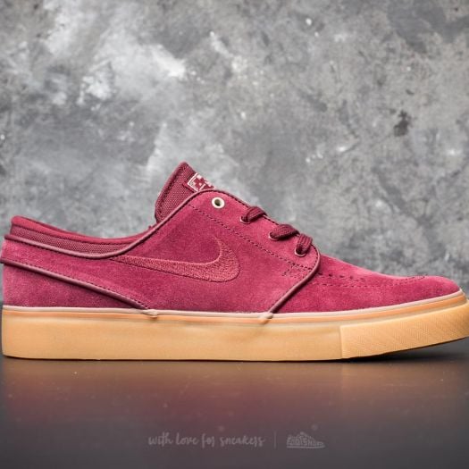 Men s shoes Nike Wmns SB Zoom Janoski Night Maroon Night Maroon Footshop