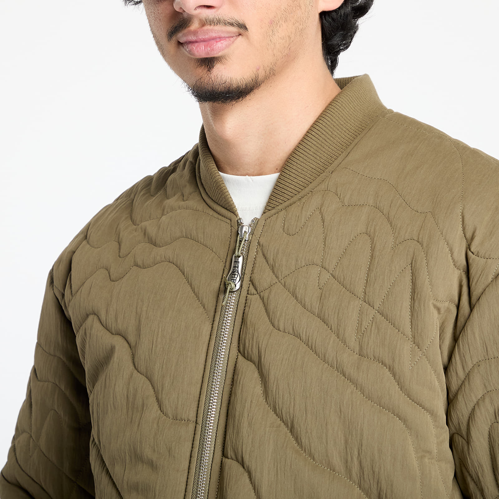 Jacken FTSHP Silver Lining Quilted Jacket UNISEX Olive