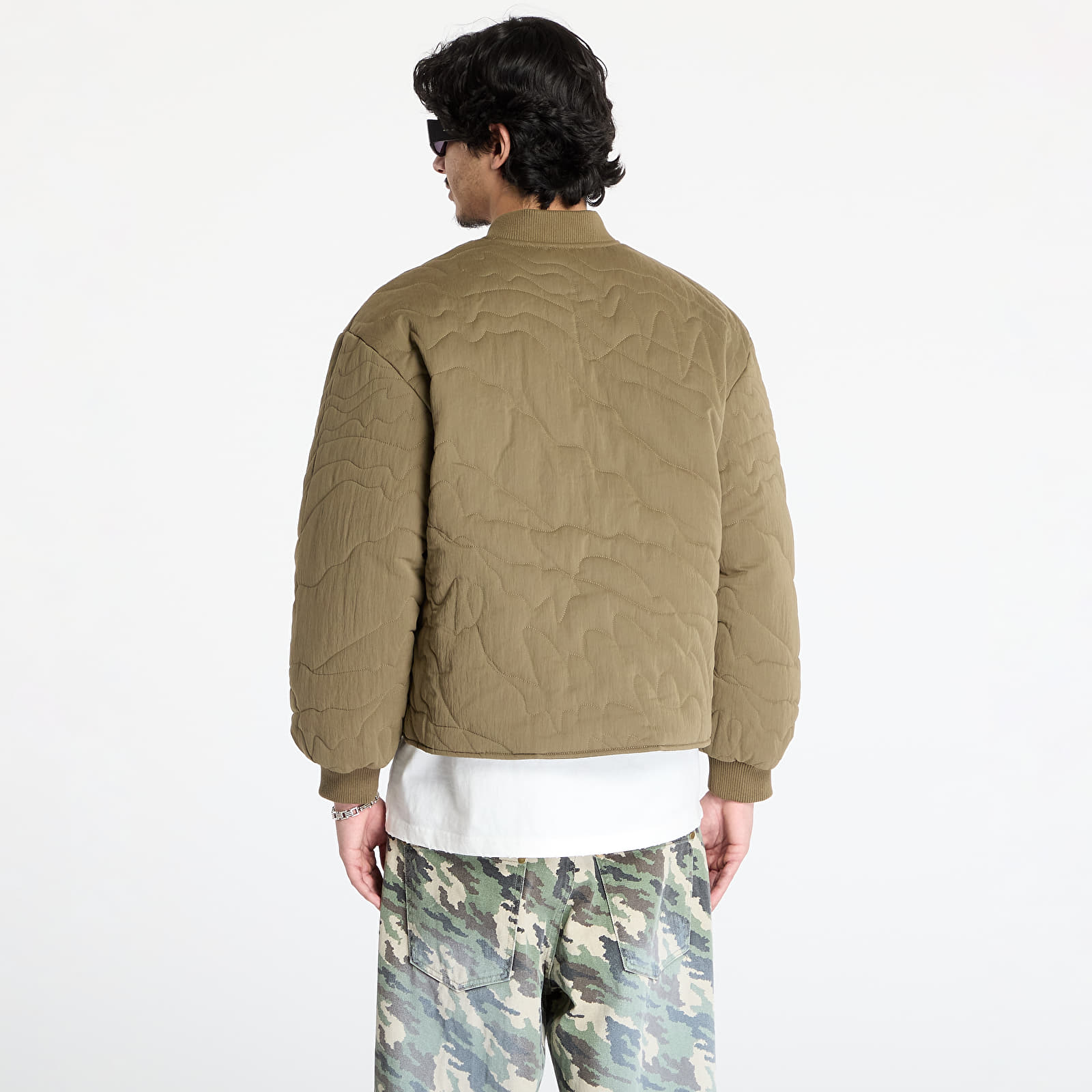 Jacken FTSHP Silver Lining Quilted Jacket UNISEX Olive