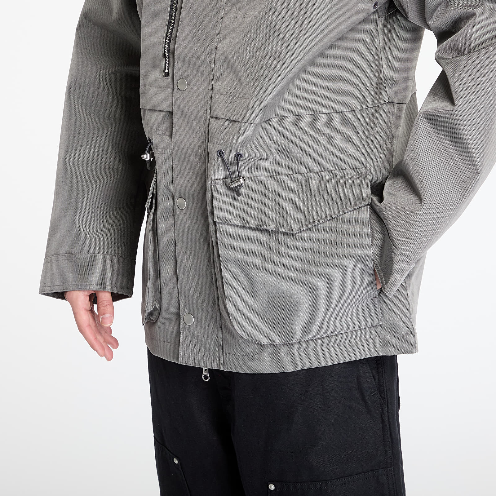 Parka Coats adidas Originals Spezial F.C. Anorak Jacket Dove Grey