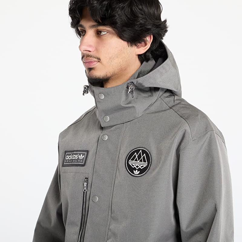  SPEZIAL パーカー　ジャケット　コート Parka Coats adidas Originals Spezial F.C. Anorak Jacket Dove Grey