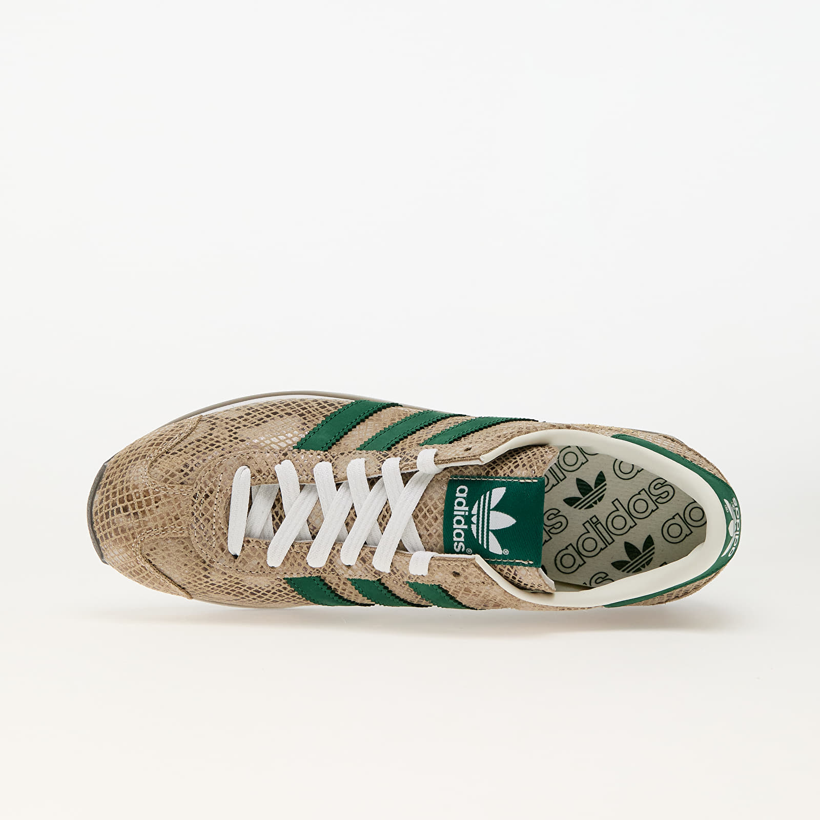 Încălțăminte și sneakerși pentru bărbați adidas Country Japan Aluminium/ Dark Green/ Ftw White