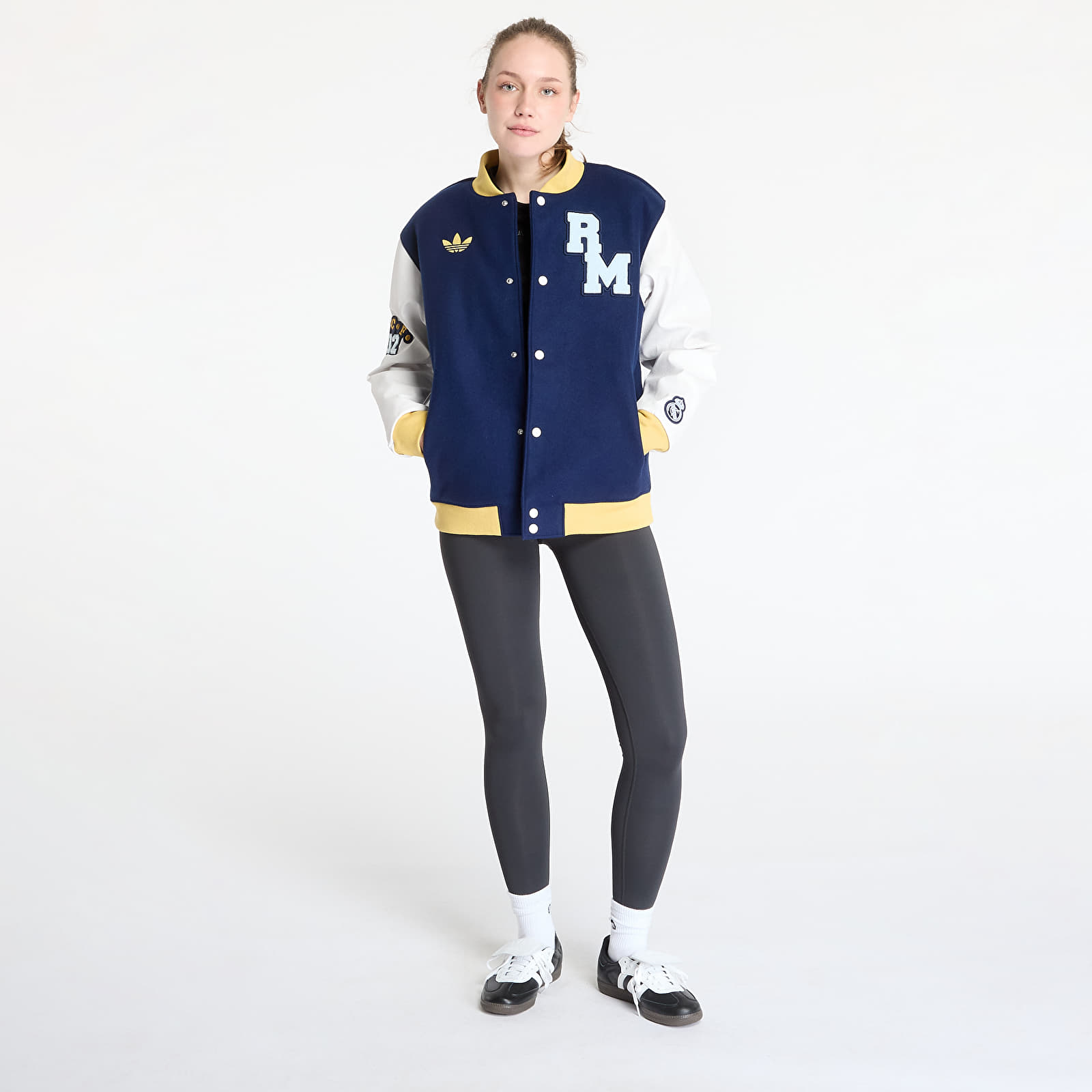 Jackets adidas Real Madrid Vrct Jacket UNISEX Team Navy Blue 2