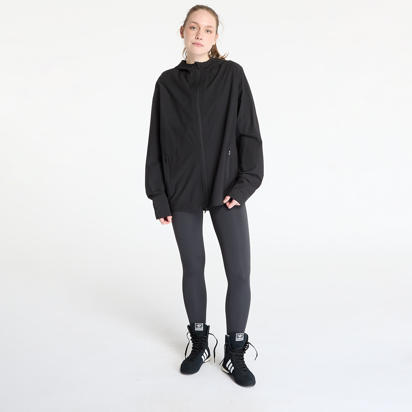 Dzsekik Y-3 Running Jacket UNISEX Black