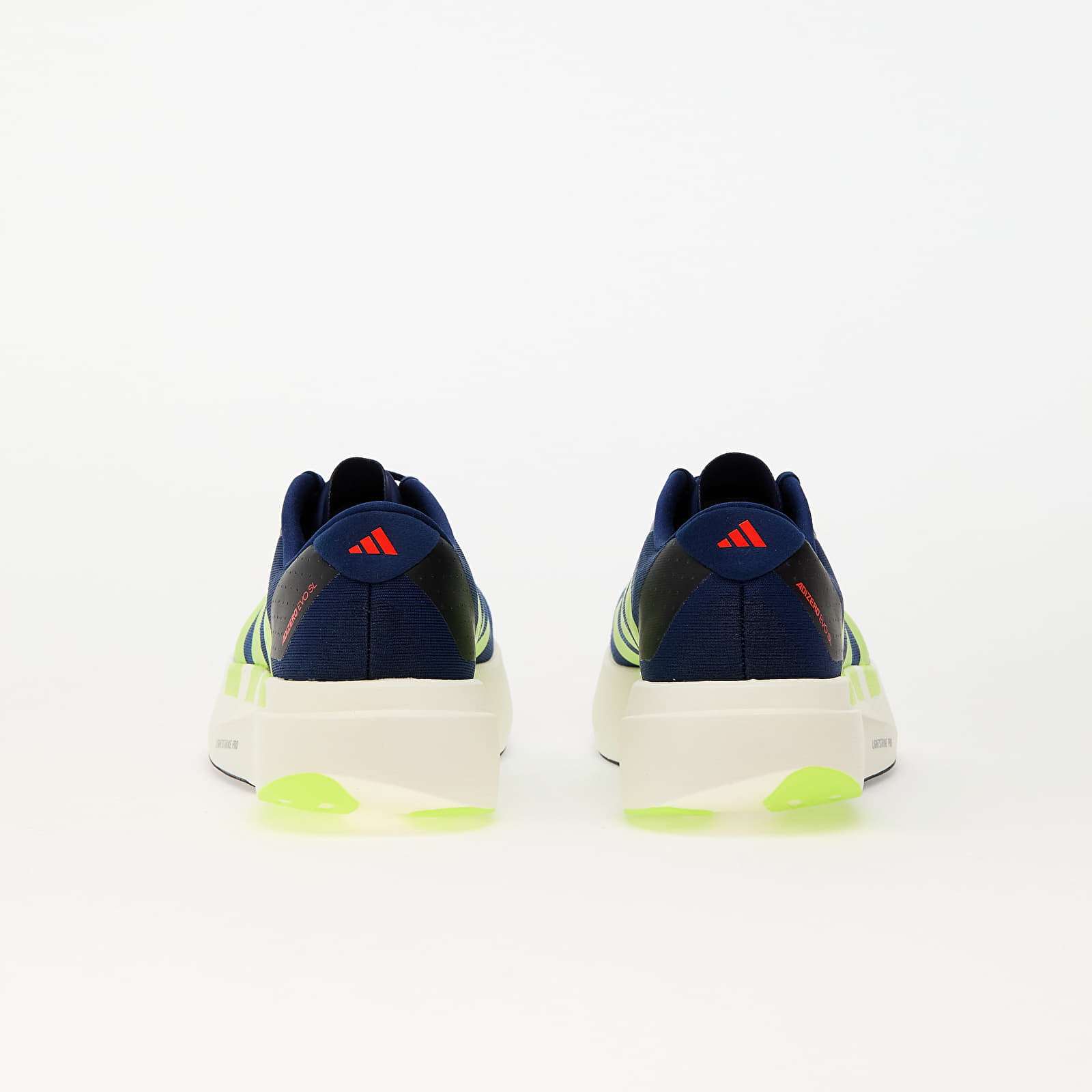 Men's shoes adidas Adizero Evo Sl M Dark Blue/ Solar Slime/ Lucid Red