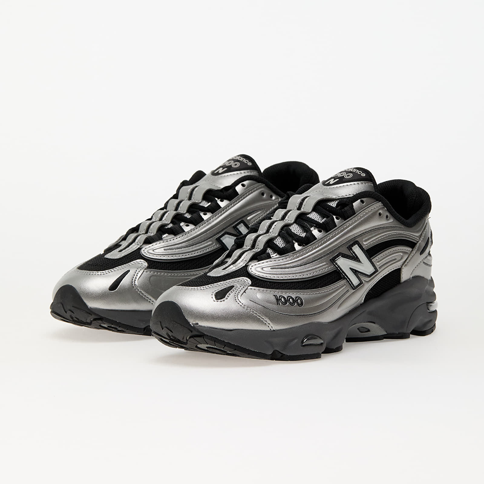 Pánske tenisky a topánky New Balance 1000 Black/ Silver/ Metallic