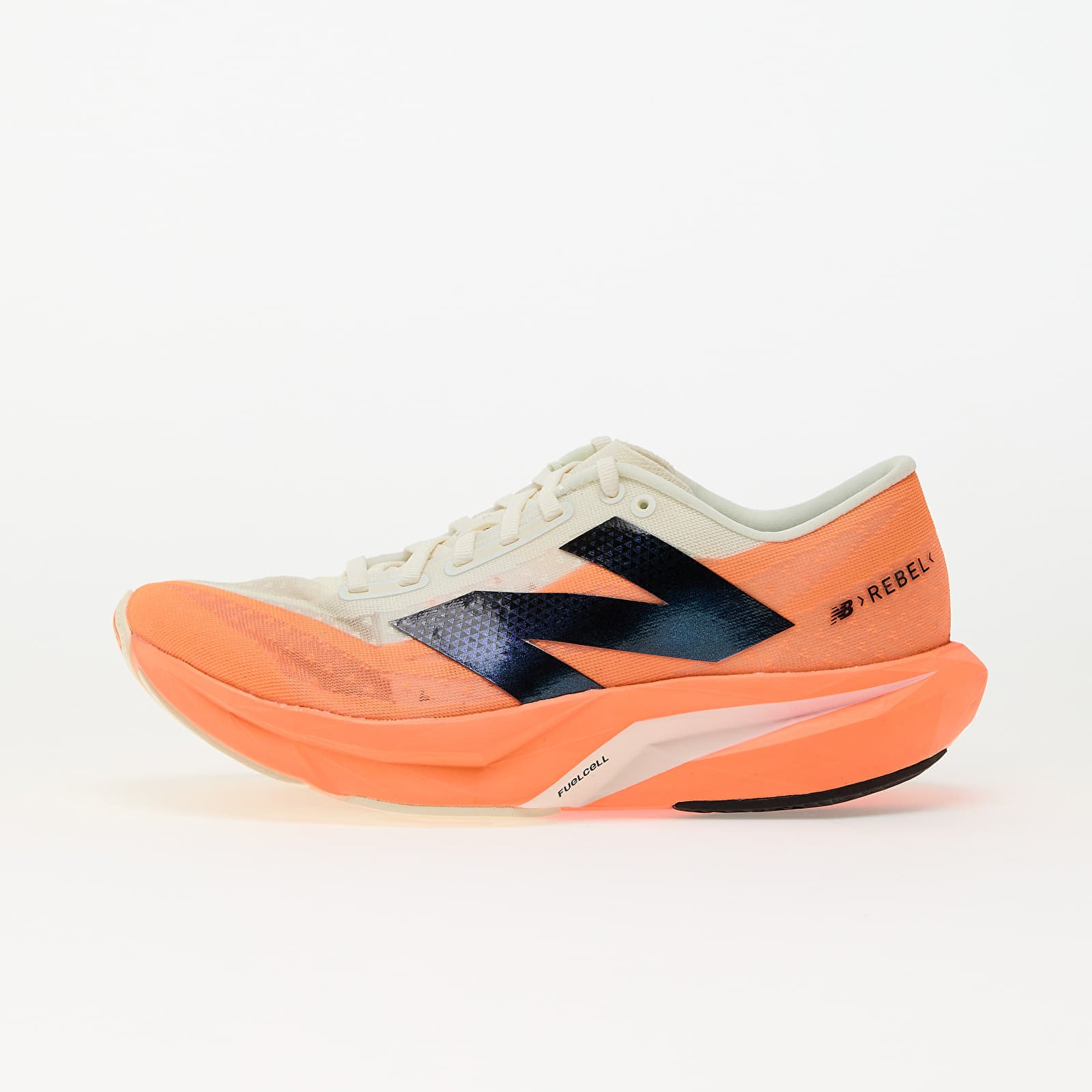 Levně Tenisky New Balance Fuelcell Rebel v4 Hot Mango/ Angora/ Black