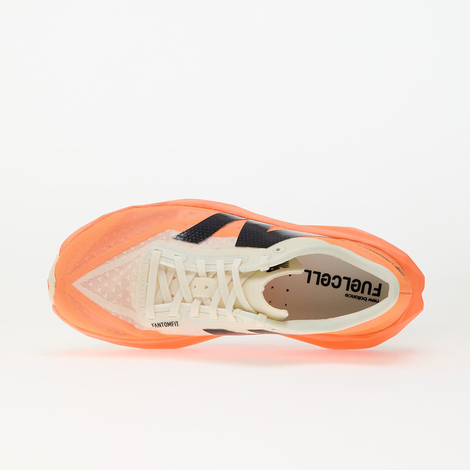 Frauen New Balance Fuelcell Rebel v4 Hot Mango/ Angora/ Black