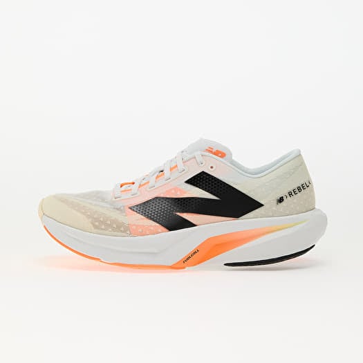 New Balance FuelCell Rebel V4 White/ Light Yellow/ Orange