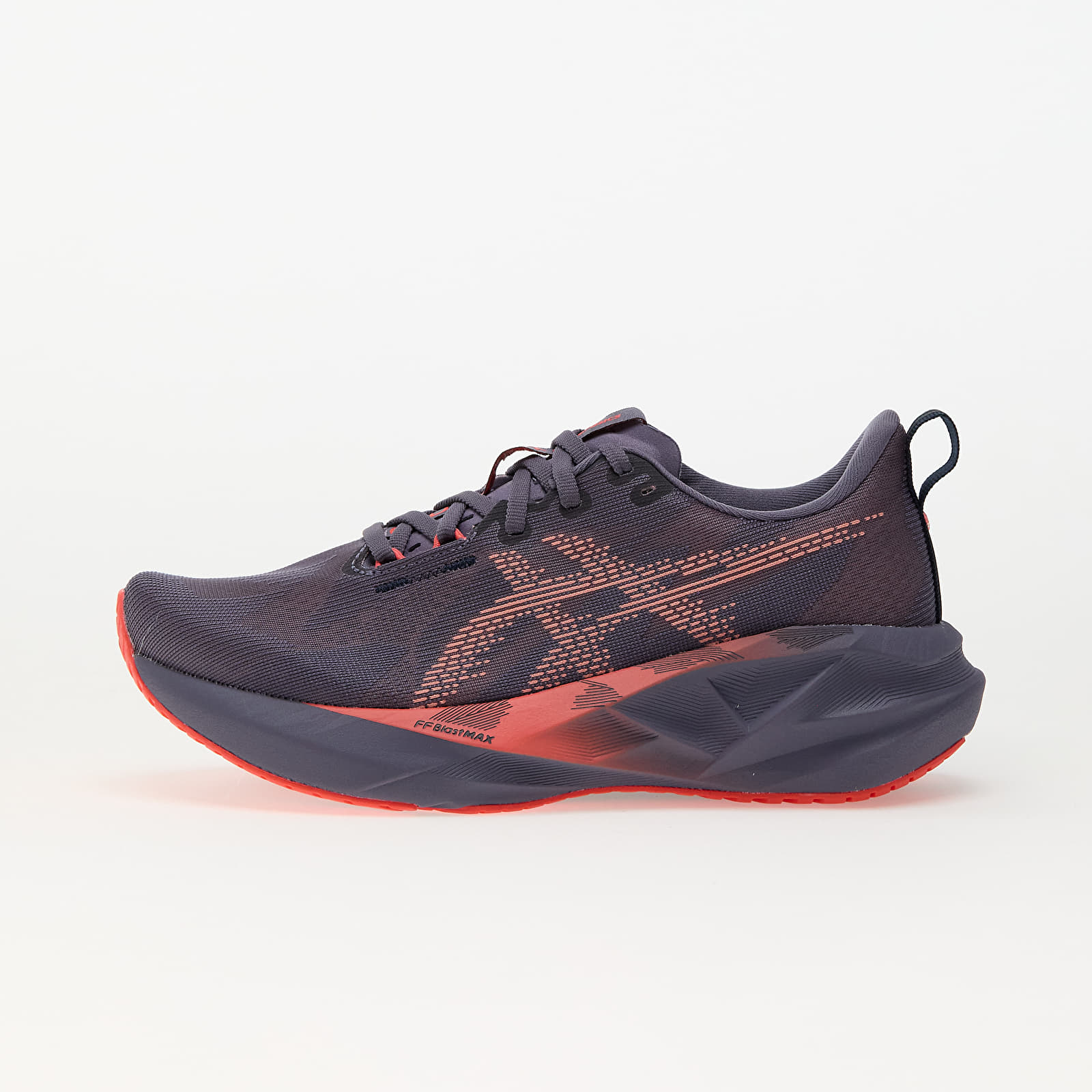 Women's shoes Asics Novablast 5 Greyish Purple/ Coral Reef