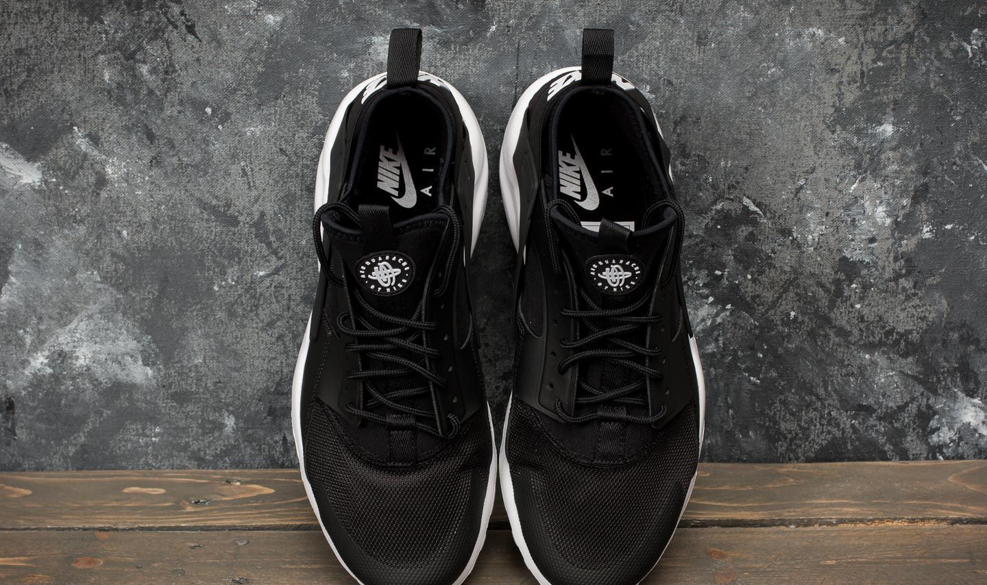 Men's shoes Nike Air Huarache Run Ultra Black/ White