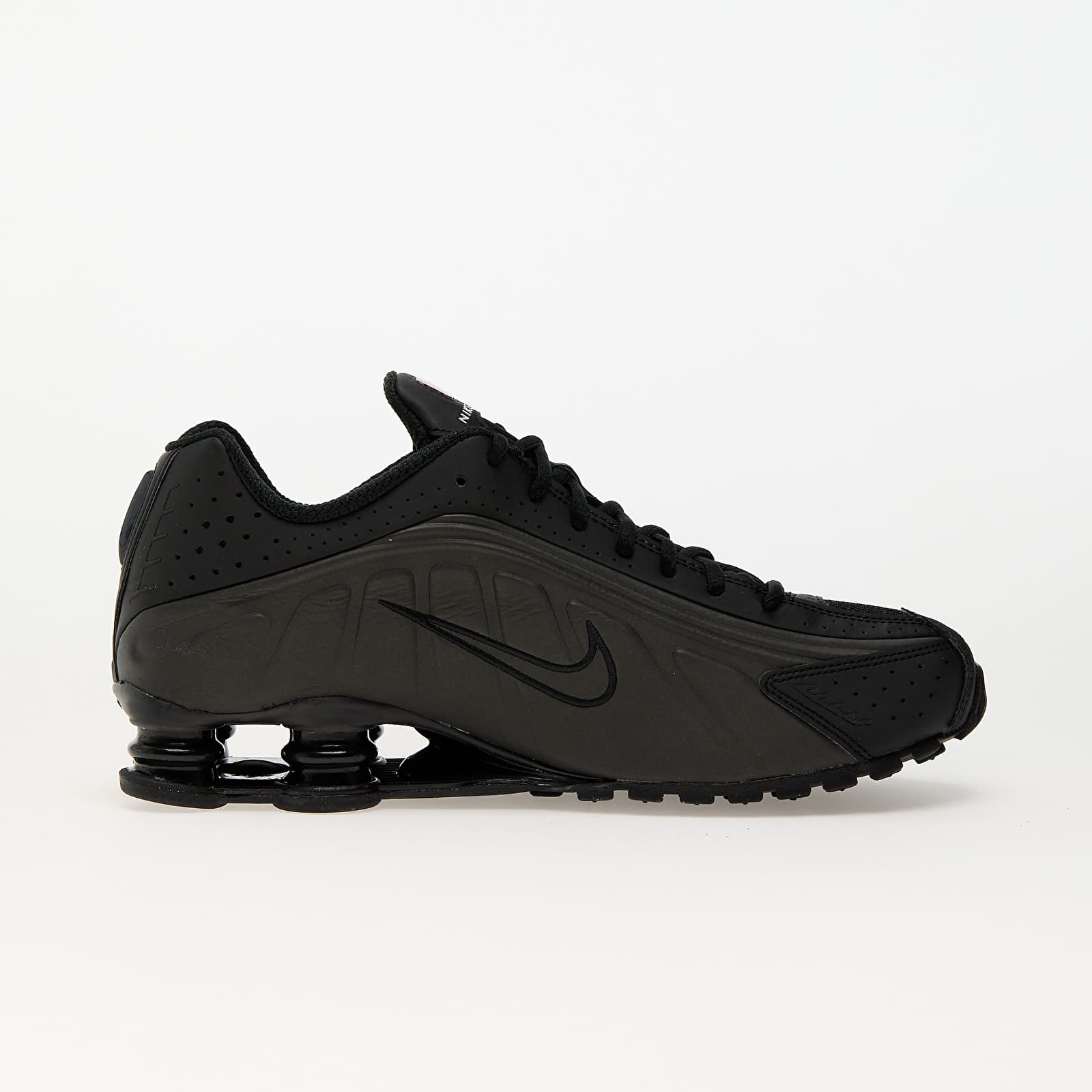 Männer Nike Shox R4 Black/ Black-Black-Bright Crimson