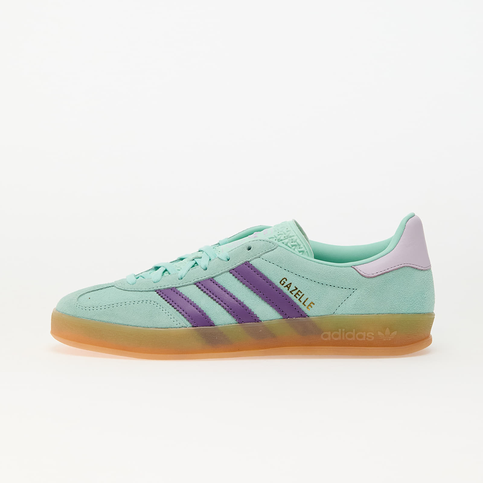 Women's shoes adidas Gazelle Indoor W Clear Mint/ Active Purple/ Icelav