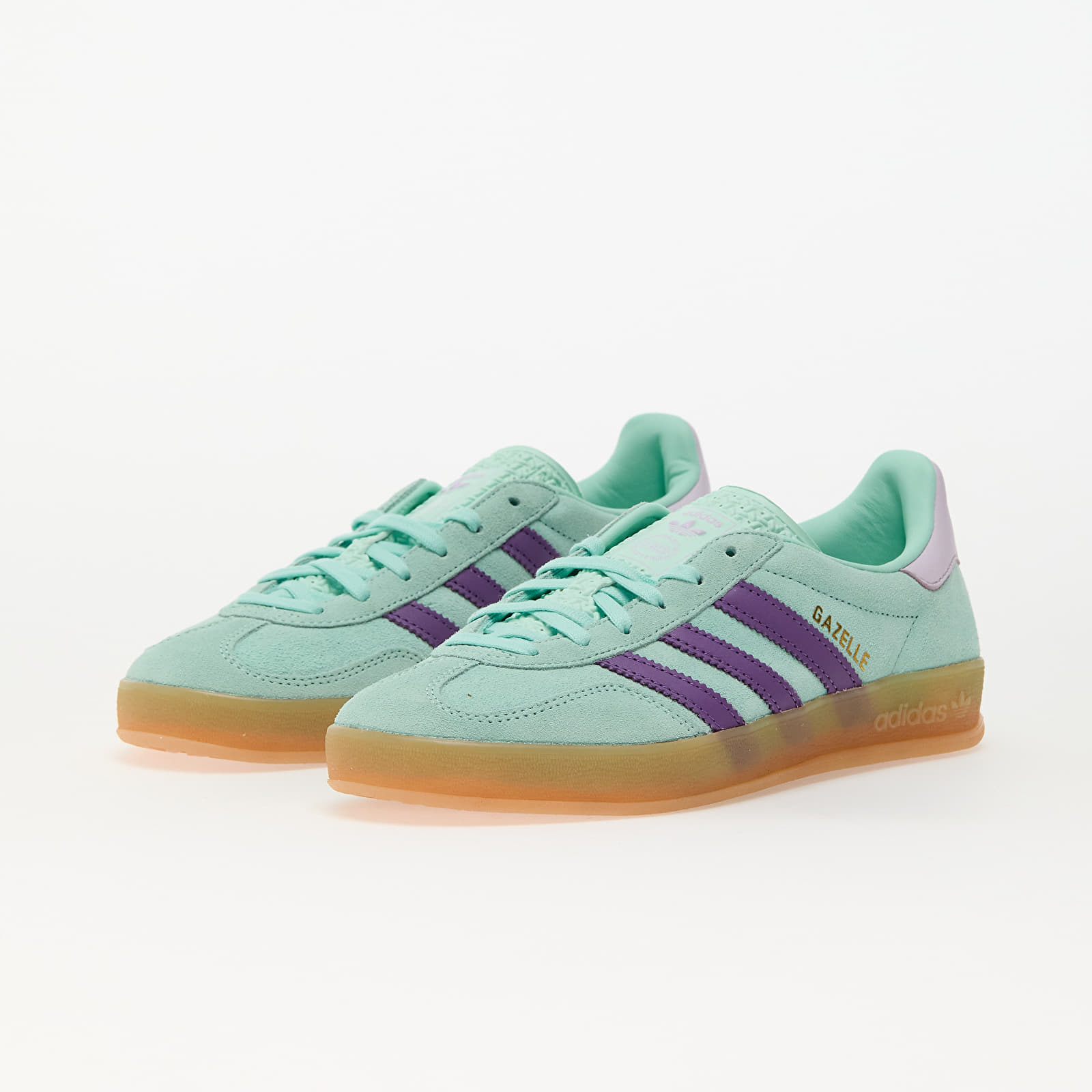 Women's shoes adidas Gazelle Indoor W Clear Mint/ Active Purple/ Icelav