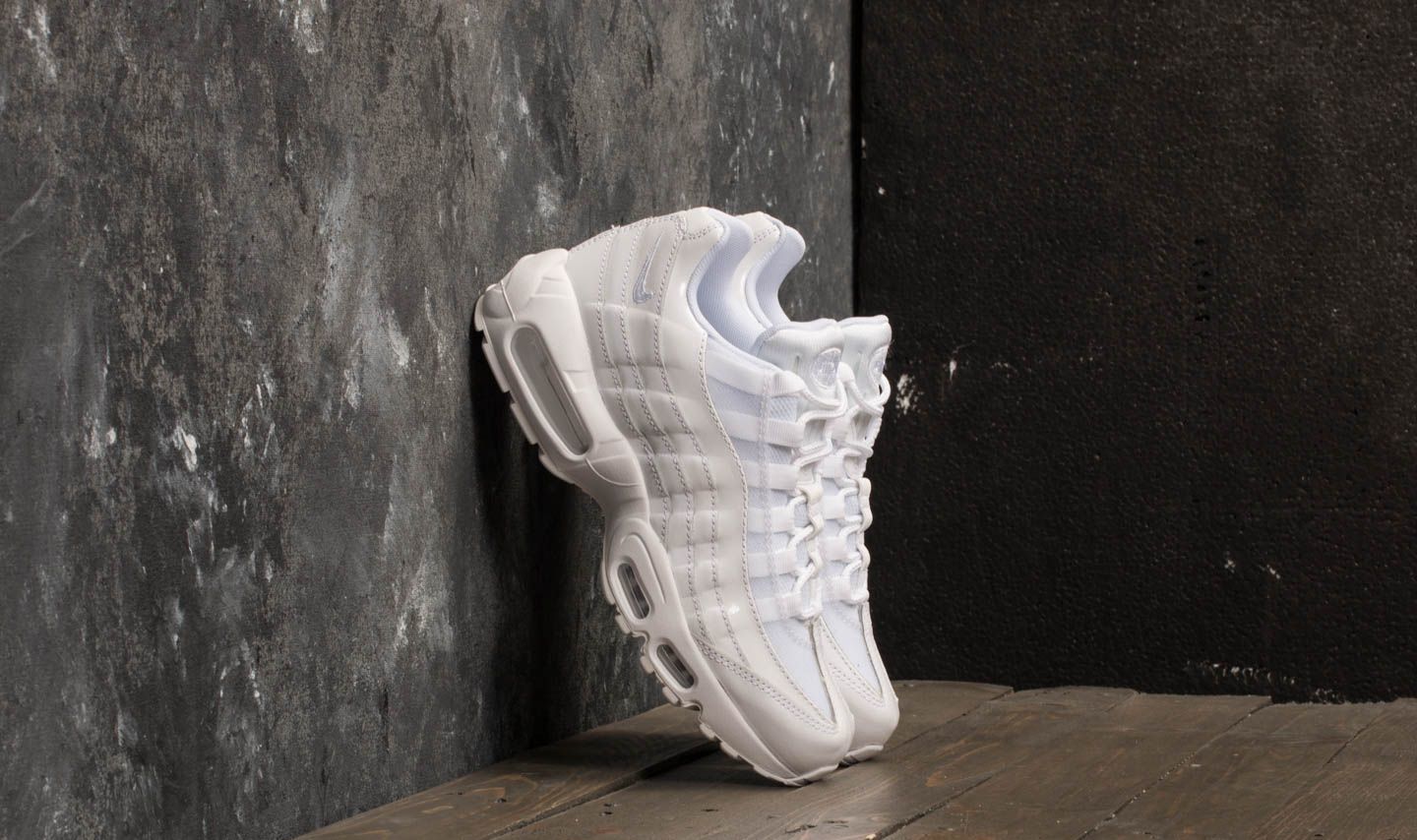 Încălțăminte și sneakerși pentru femei Nike Wmns Air Max 95 White/ White-White