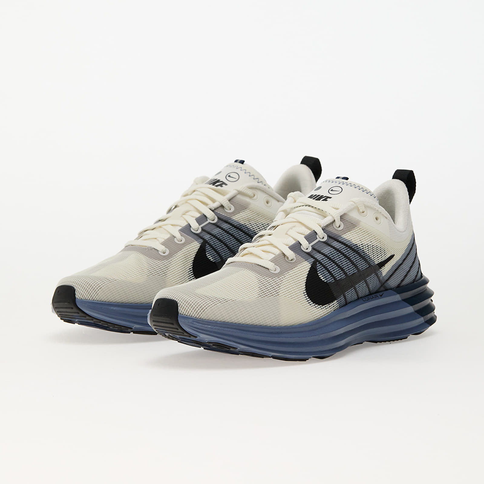 Men's shoes Nike Lunar Roam Sail/ Black-Diffused Blue-College Navy