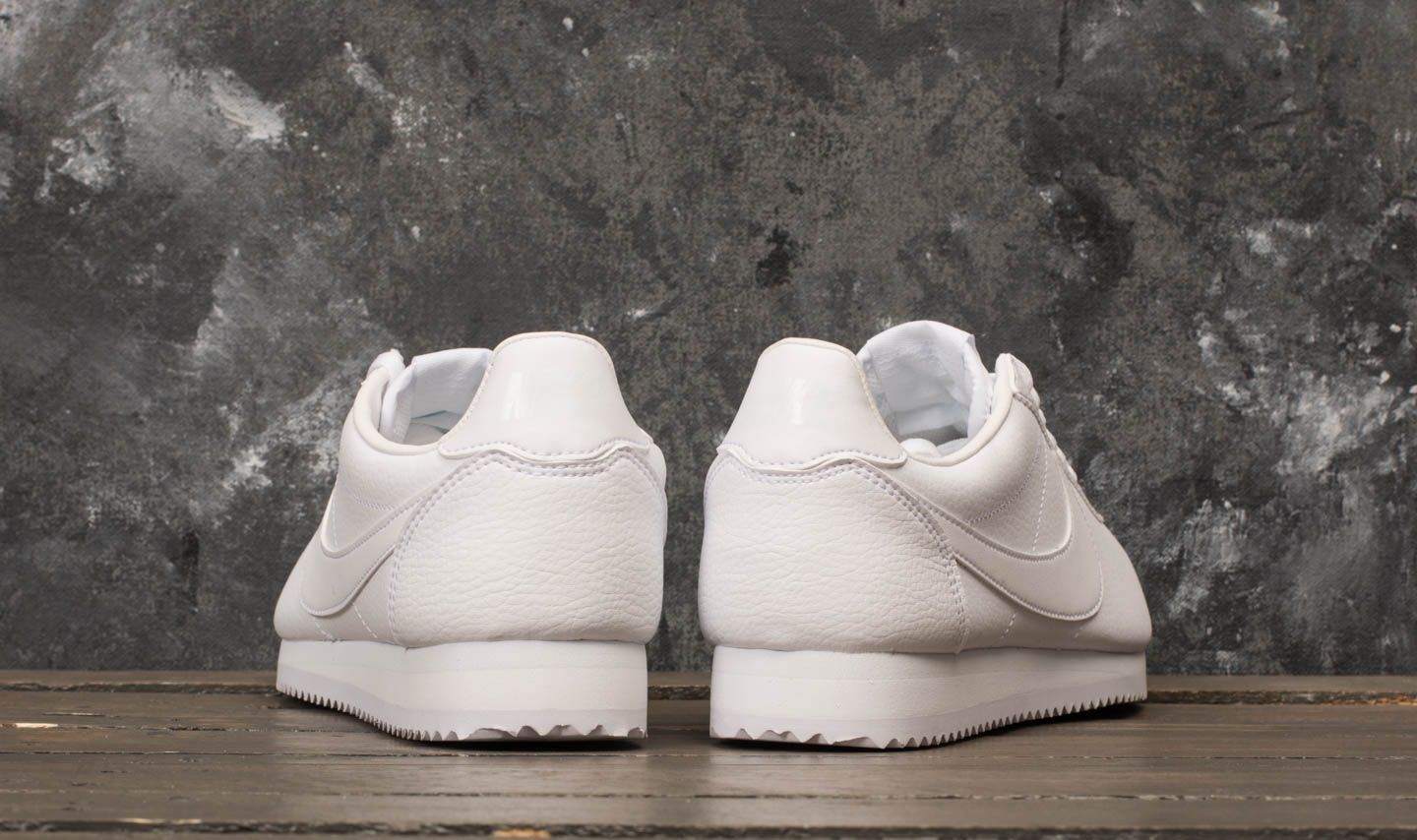Moški čevlji Nike Classic Cortez Leather White/ White-White | Footshop