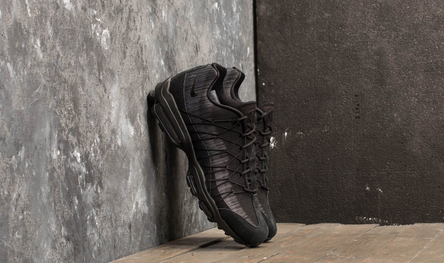 Chaussures et baskets homme Nike Air Max 95 Ultra Jacquard Black/ Anthracite-Cool Grey