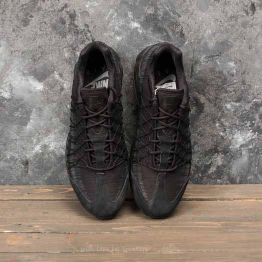 Men s shoes Nike Air Max 95 Ultra Jacquard Black Anthracite Cool Grey Footshop