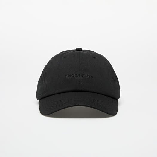 New Balance Women's 6 Panel Linear Logo Cap Black