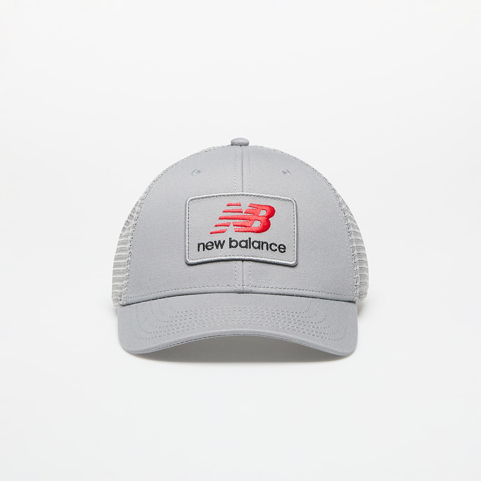 Caps New Balance Stacked Patch Logo Trucker Cap Grey