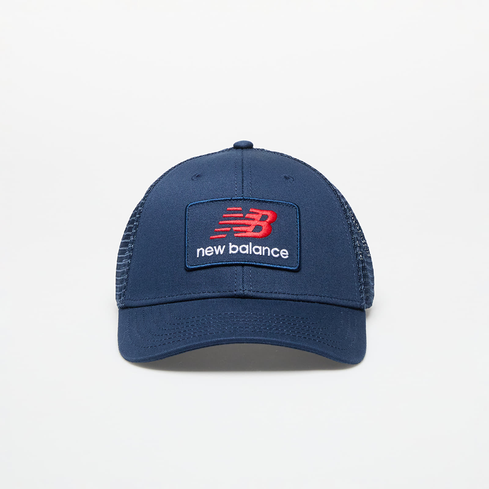 Caps New Balance Stacked Patch Logo Trucker Cap Blue