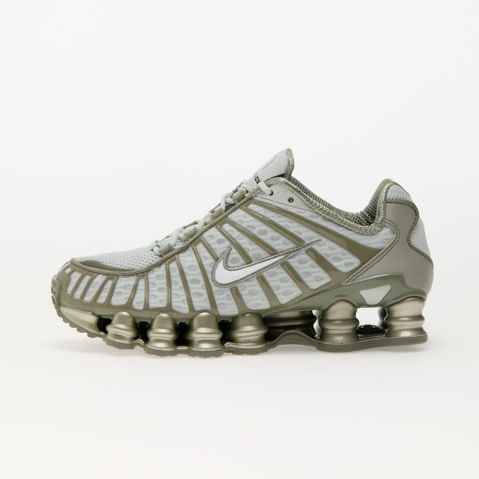 Dámské tenisky a boty Nike W Shox TL Light Silver/ White-Light Army