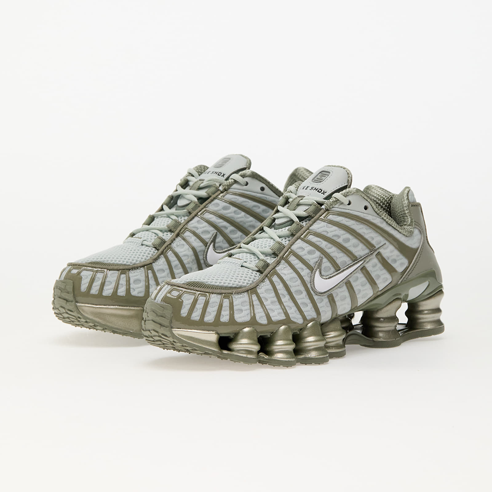 Dámské tenisky a boty Nike W Shox TL Light Silver/ White-Light Army