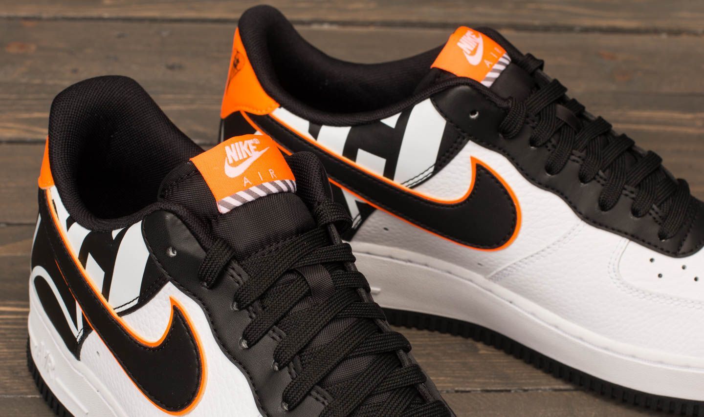 Nike air force 1 online lv8 white black orange