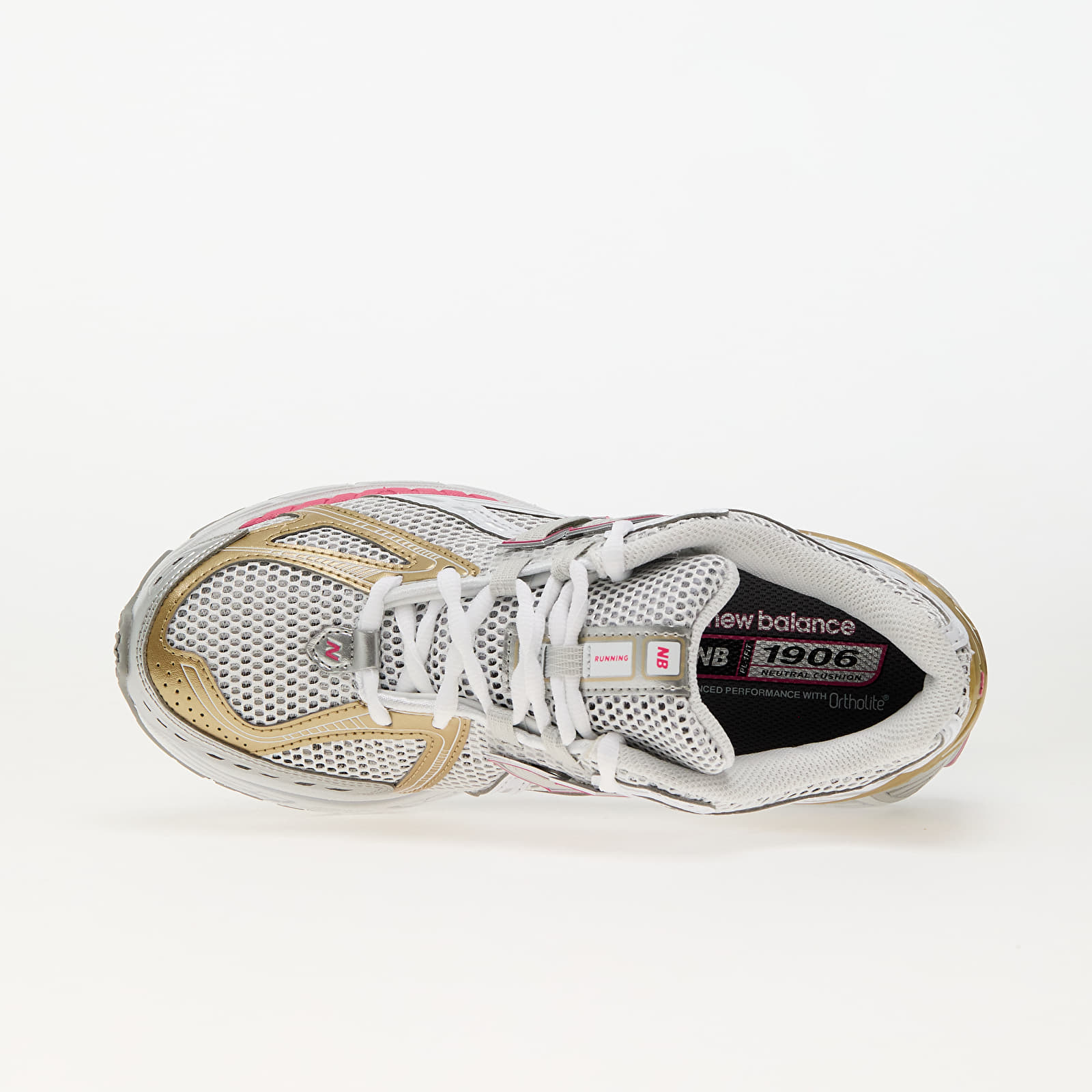 Pánské tenisky a boty New Balance 1906 Silver Dragon/ Berry Gold