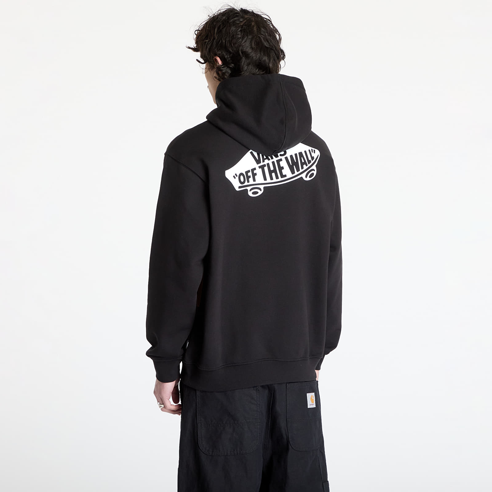 Men's hoodies Vans Style 76 Ii Loose Ft Pullover Black/ White