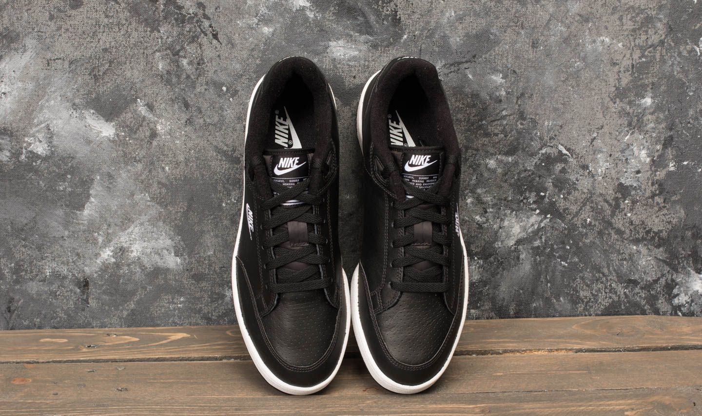 Men's shoes Nike Grandstand II Black/ White-Neutral Grey