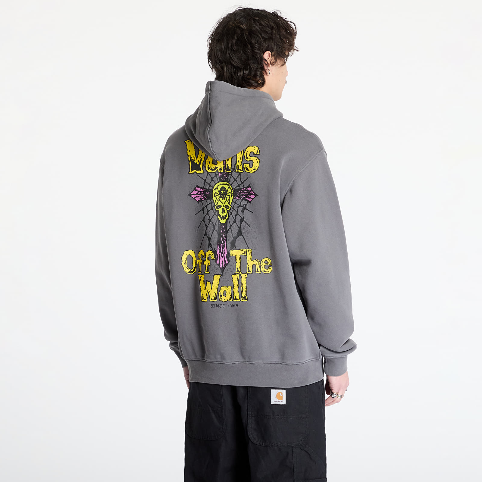 Vīriešu kapuces Vans Z Legacy Loose Ft Pullover Asphalt