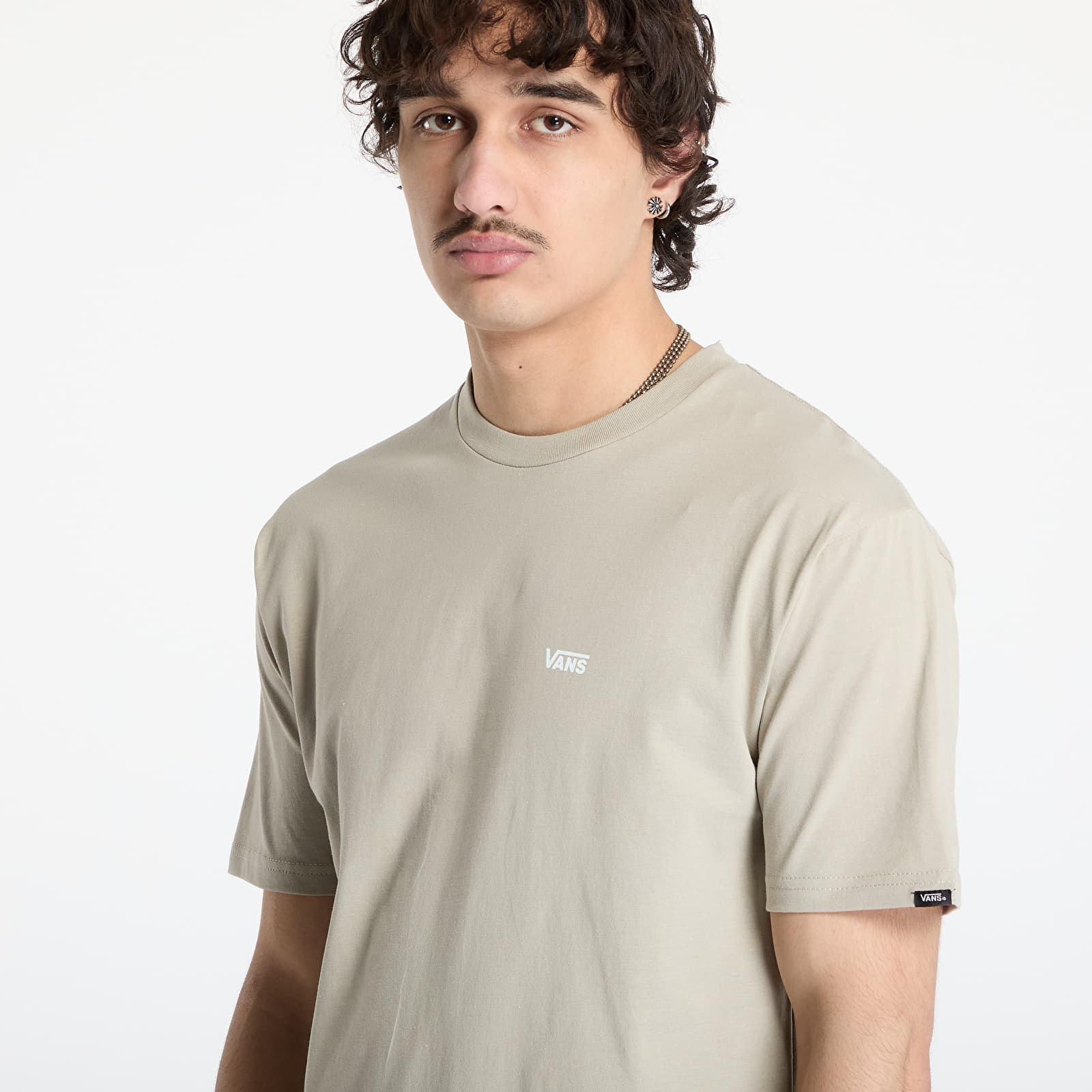 Männer T-Shirts Vans Left Chest Logo Tee London Fog